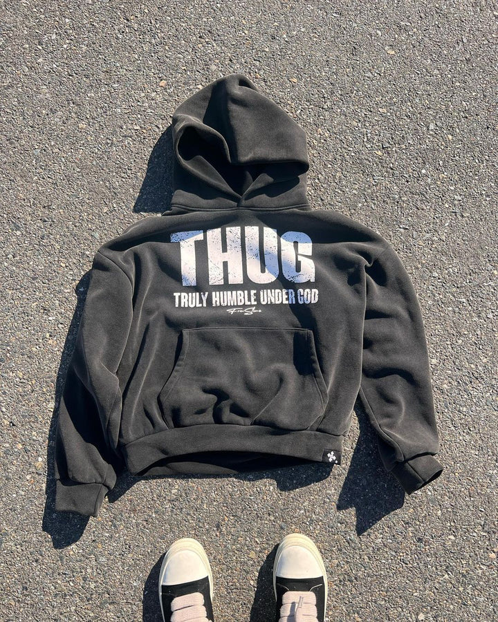 Stealth Mode Thug Oversized Hoodie