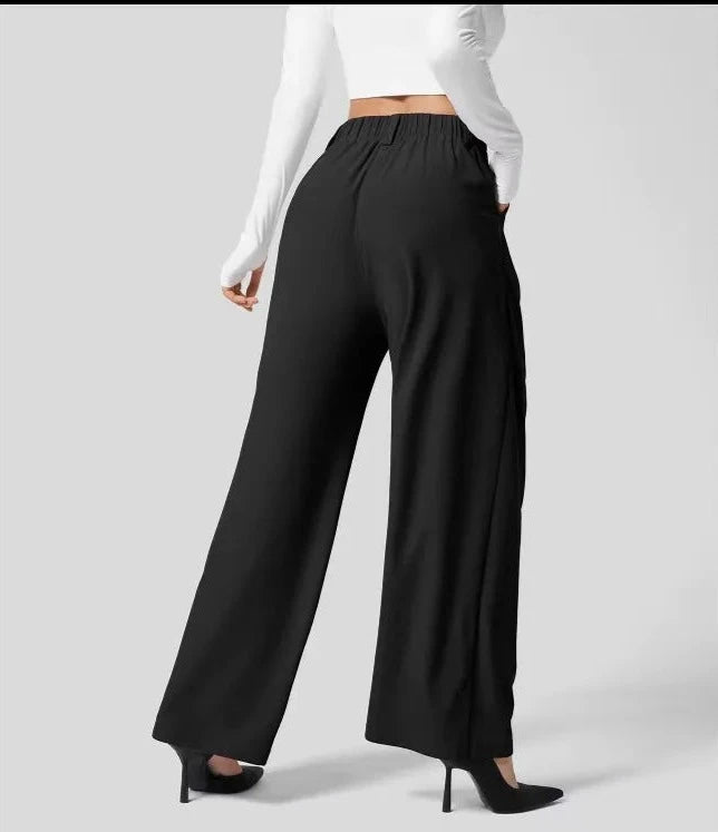 Kamari Wide-Leg Waffle Pant