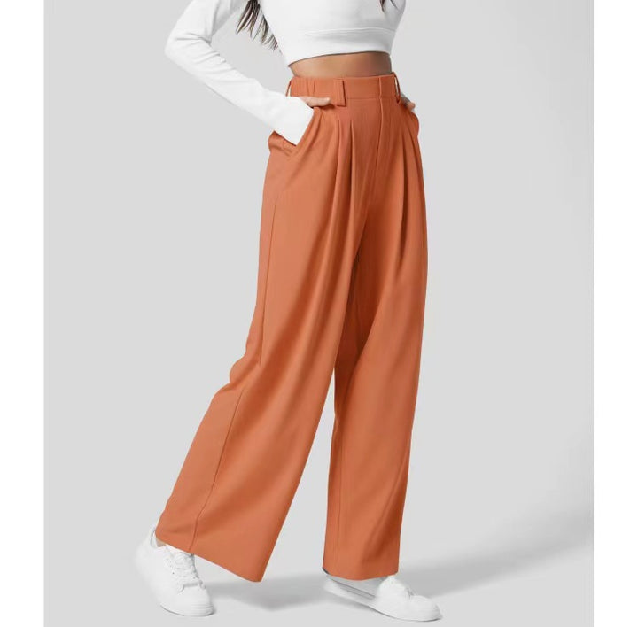 Kamari Wide-Leg Waffle Pant