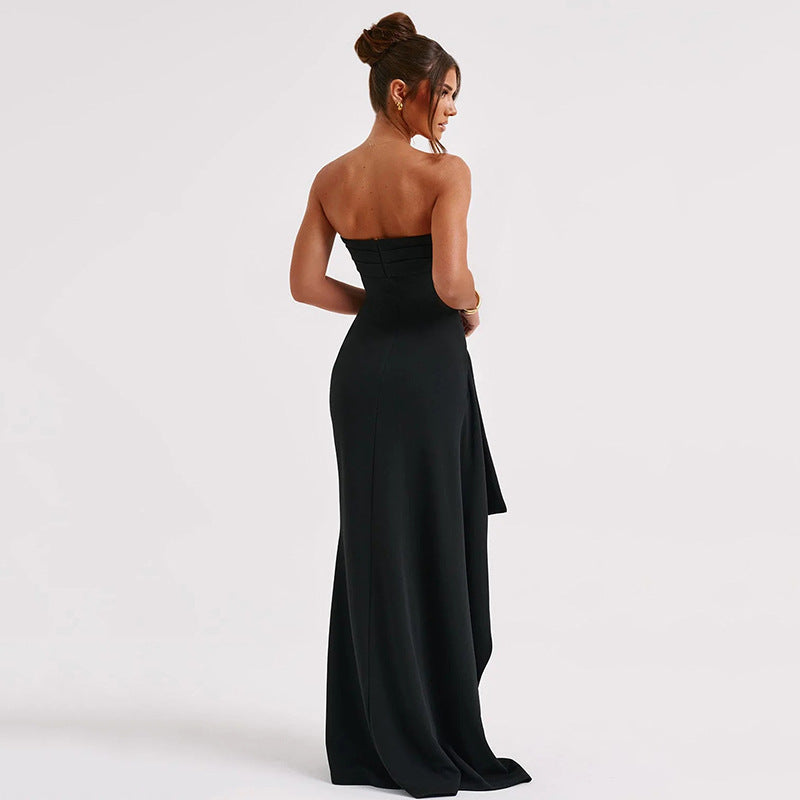 Rosanna Backless Split Maxi Dress