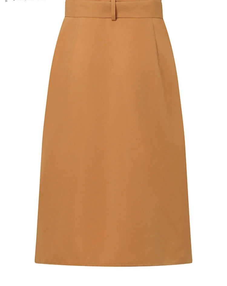 Ariyah Cargo Midi Skirt