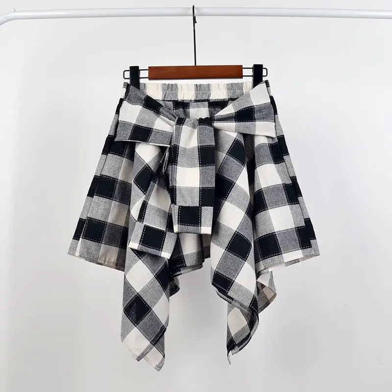 Amelia Bow Knot Mini Skirt