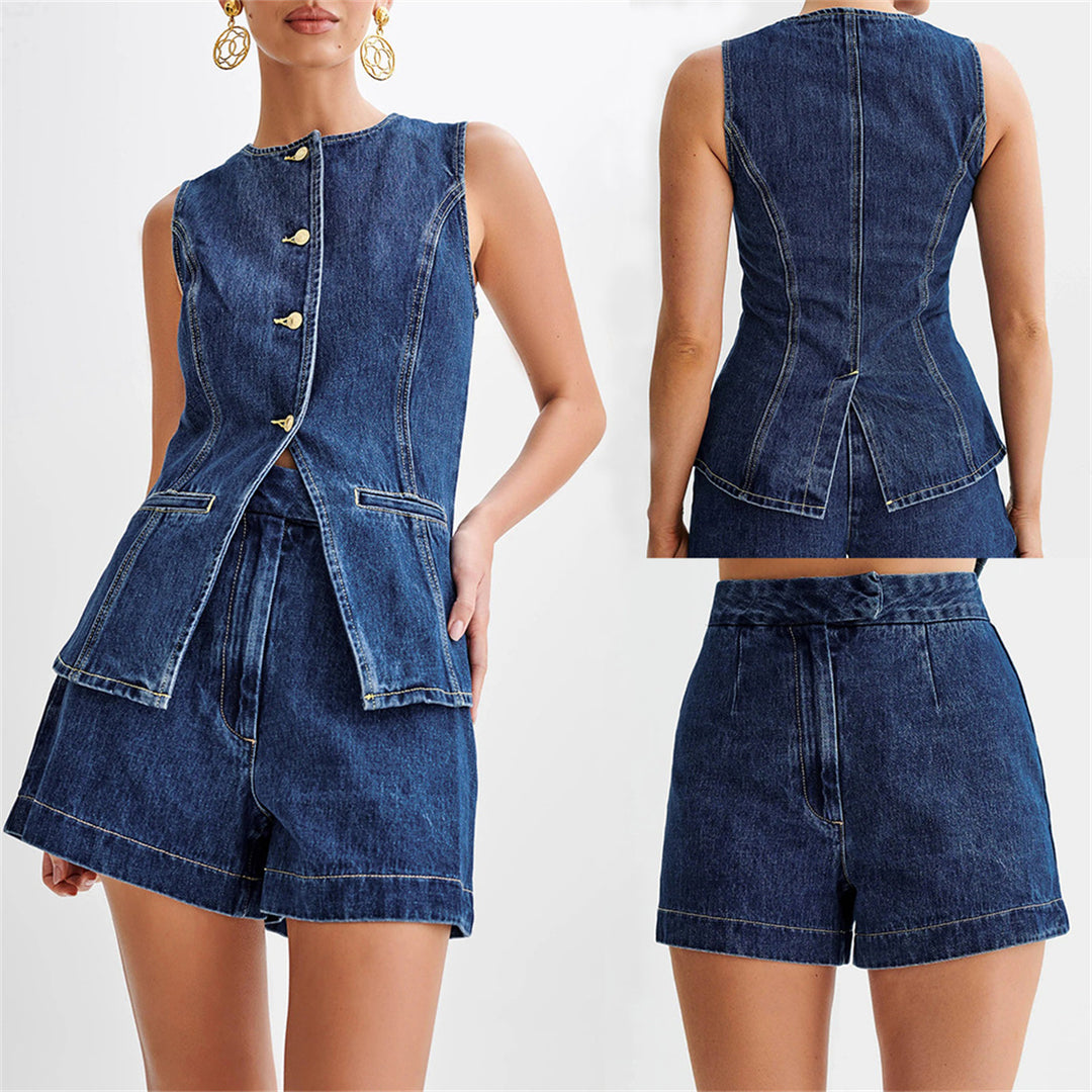 Phoebe Denim Set