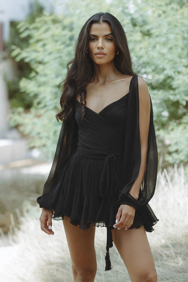 Lyla Chiffon Mini Dress