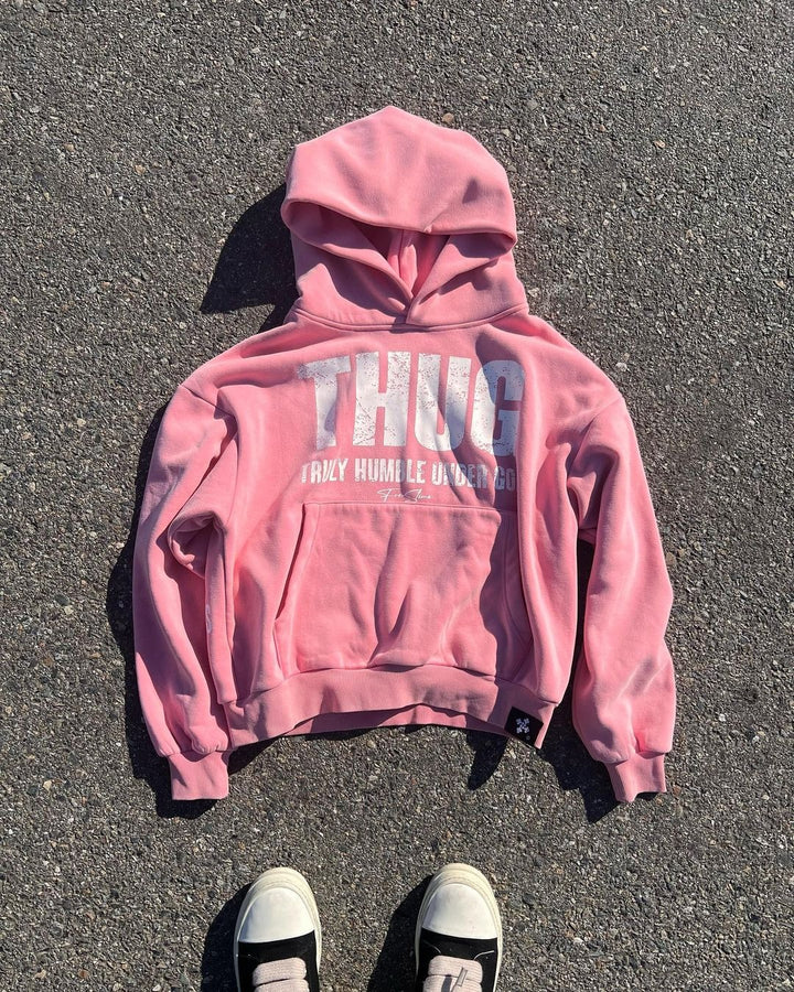 Stealth Mode Thug Oversized Hoodie