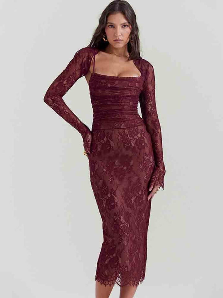 Katarina Lace Maxi Dress