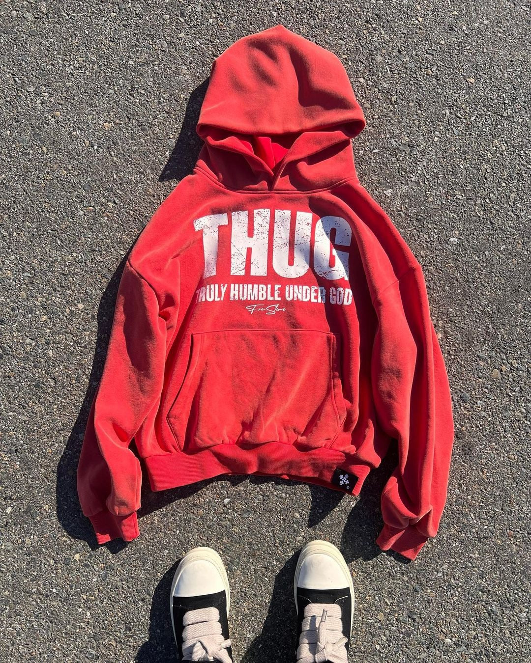 Stealth Mode Thug Oversized Hoodie