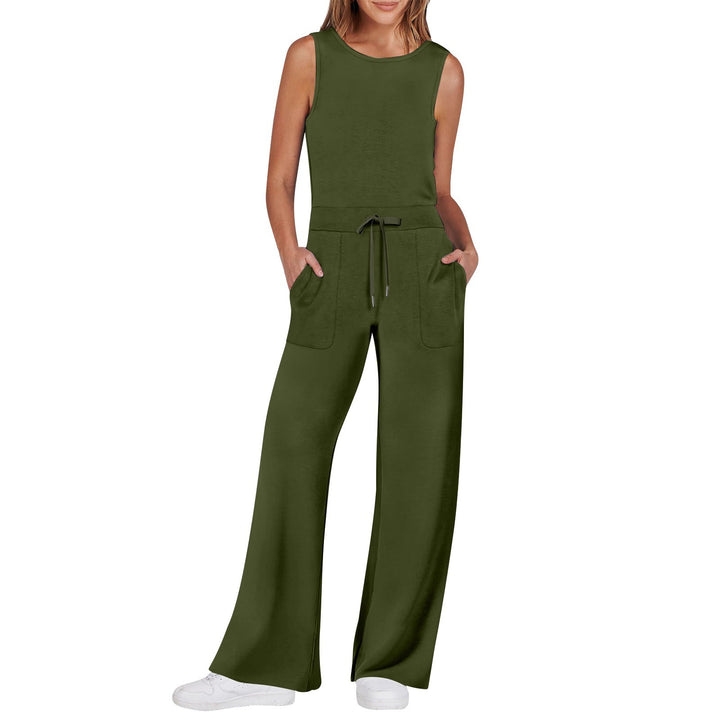 Cloud 9 Sleeveless Wide-Leg Jumpsuit