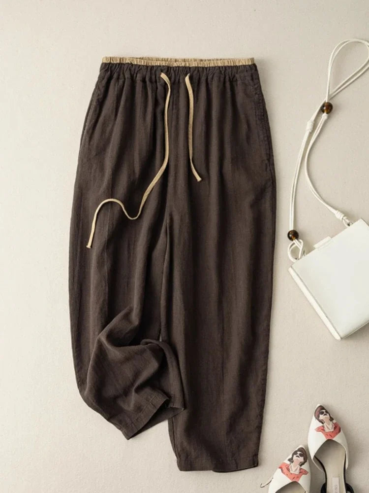 Felicity Cotton Linen Pant