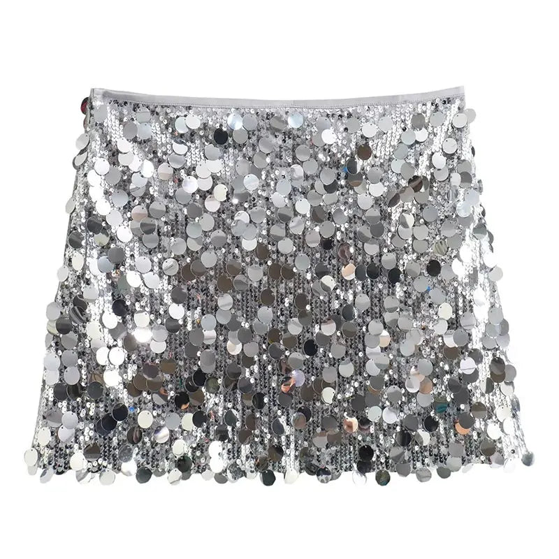 Sabina Sequin Mini Skirt