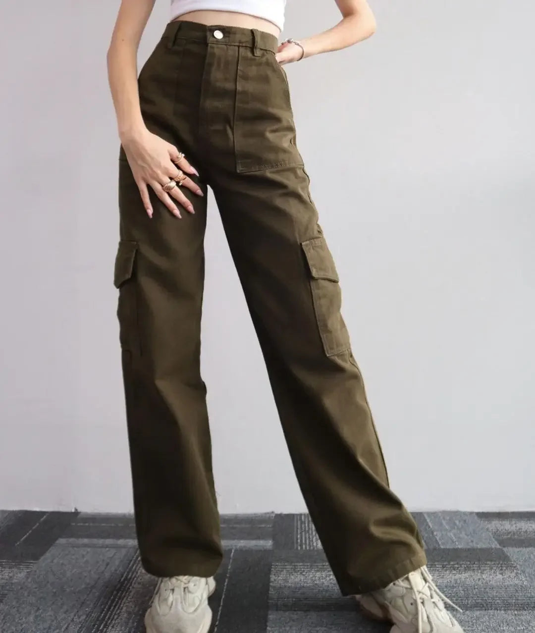 Jessie Straight Leg Cargo Pant