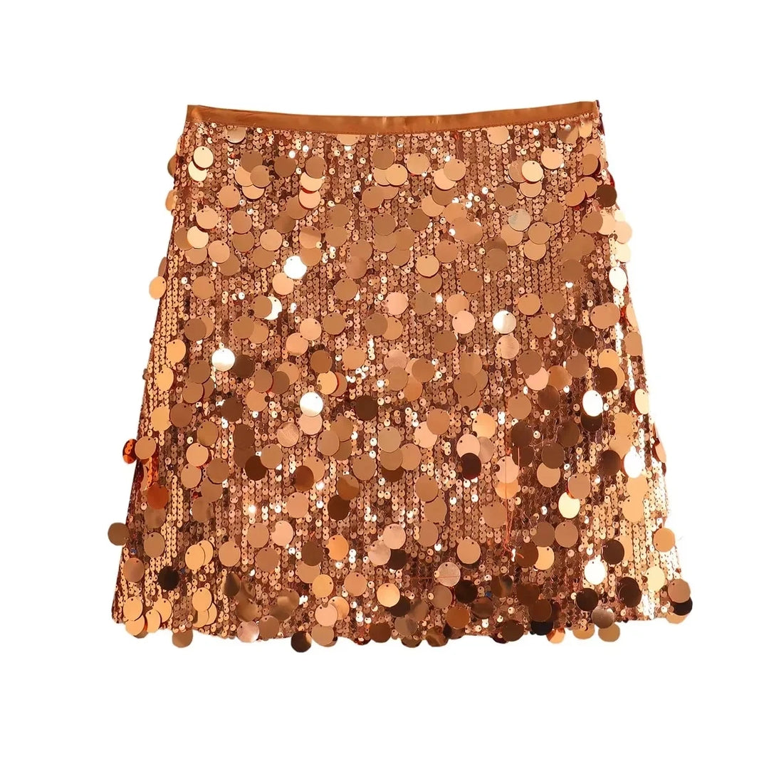 Sabina Sequin Mini Skirt