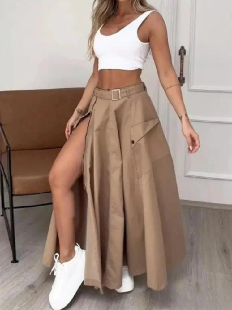 Katya Split Maxi Skirt