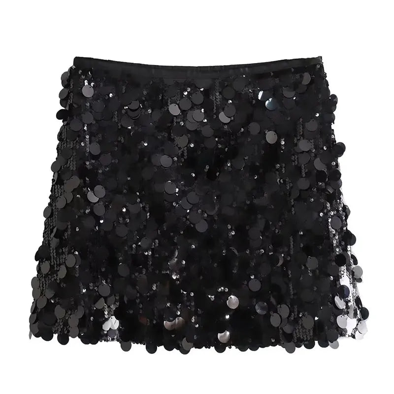 Sabina Sequin Mini Skirt